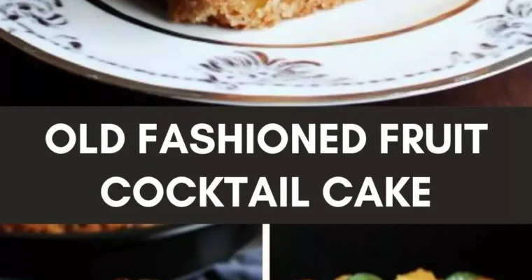 Old fashioned fruit cocktail cake – Culinary Chase