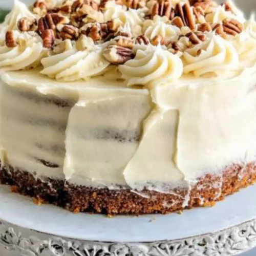 Pecan Carrot Cake