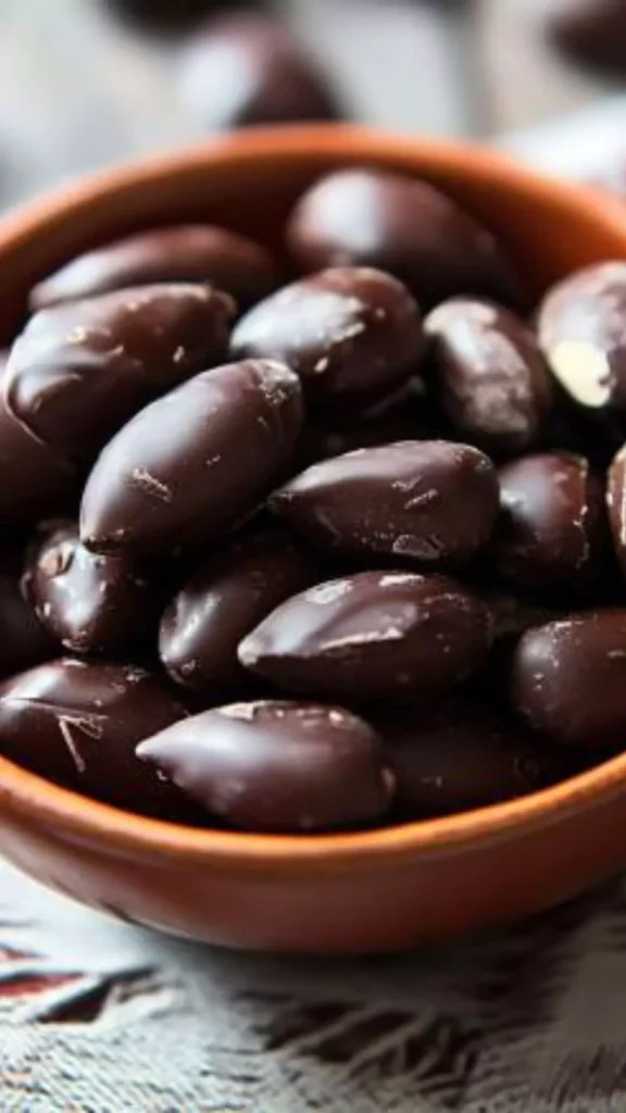 Dark Chocolate Covered Almonds Recipe
