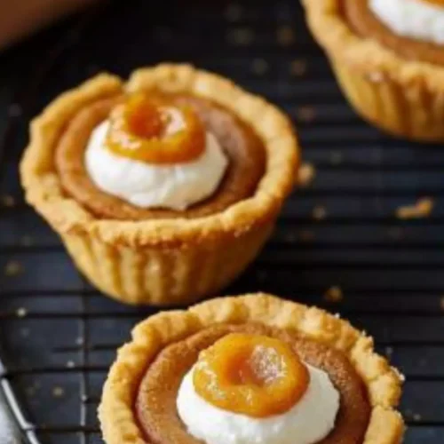 Sugar Cookie Pumpkin Pie Cups