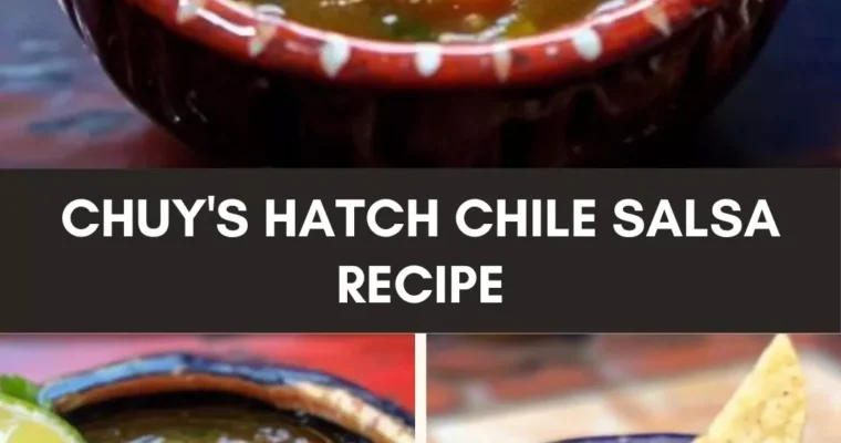 Chuy’s Hatch Chile Salsa Recipe – Culinary Chase