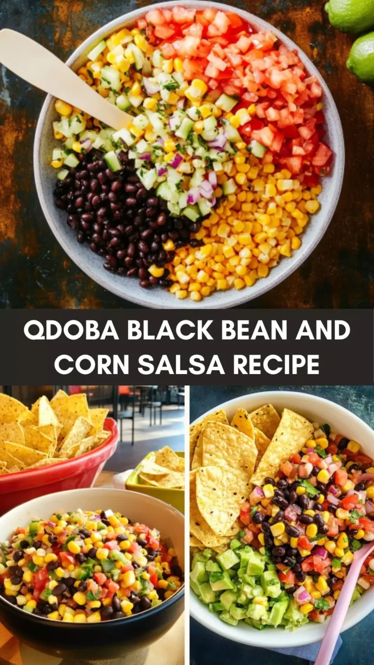 Qdoba Black Bean And Corn Salsa Recipe - Culinary Chase