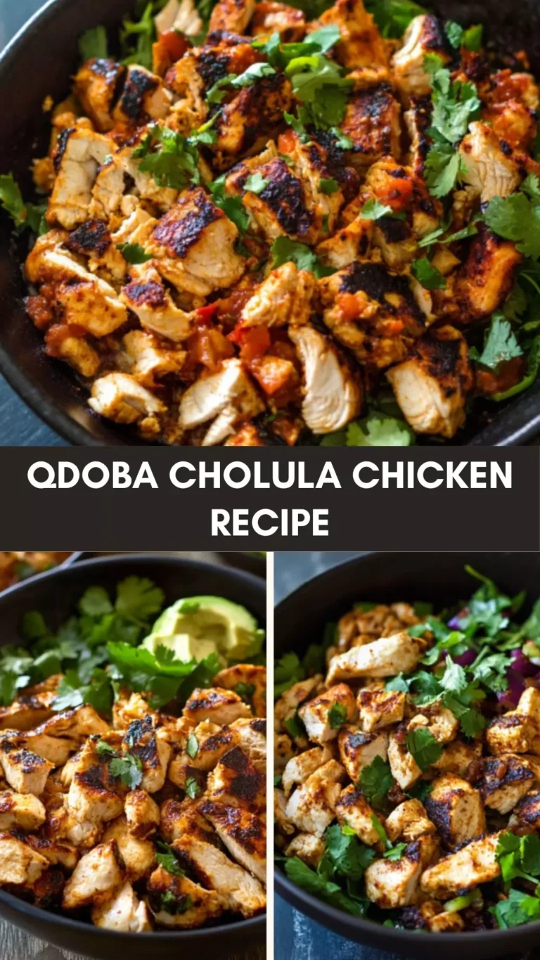 Qdoba Cholula Chicken Recipe – Culinary Chase