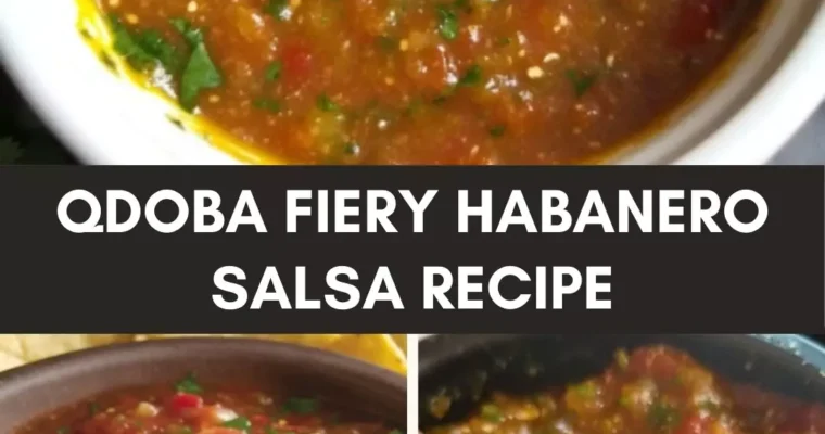 Qdoba Fiery Habanero Salsa Recipe – Culinary Chase