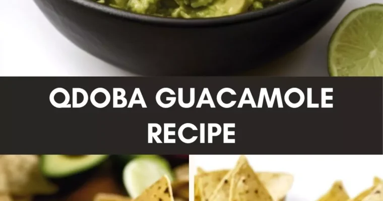 Qdoba Guacamole Recipe – Culinary Chase