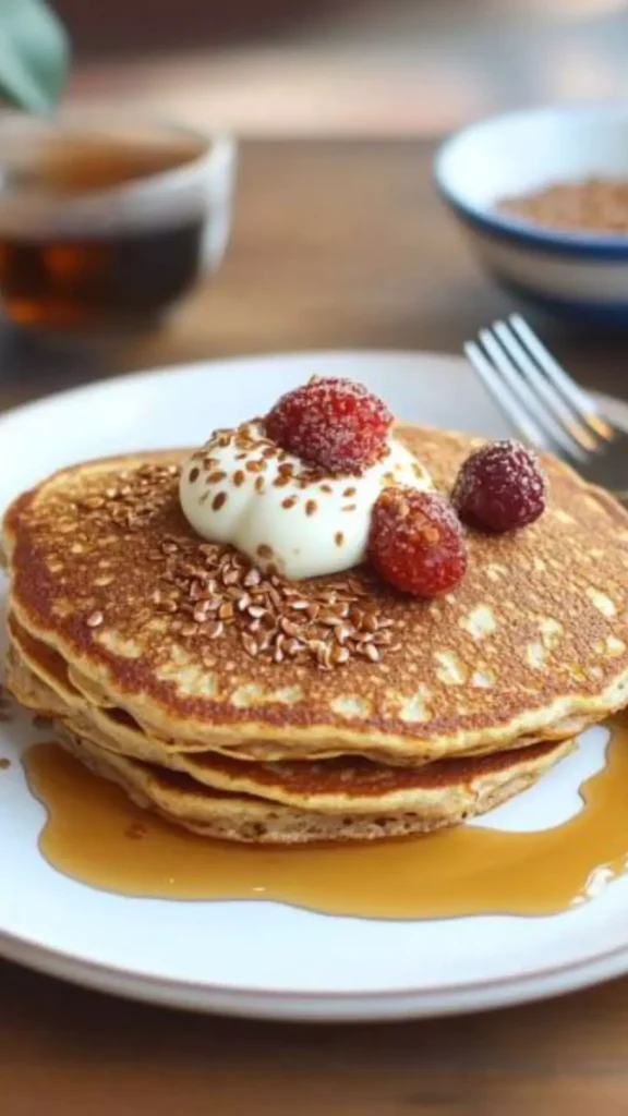 Easy Denny’s Flaxseed Pancakes Recipe