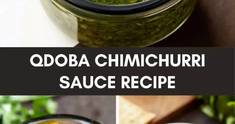 Qdoba Chimichurri Sauce Recipe – Culinary Chase