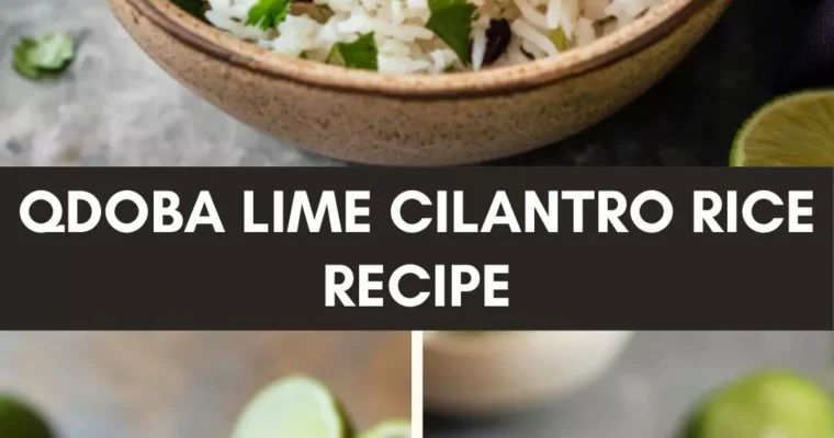 Qdoba Lime Cilantro Rice Recipe – Culinary Chase