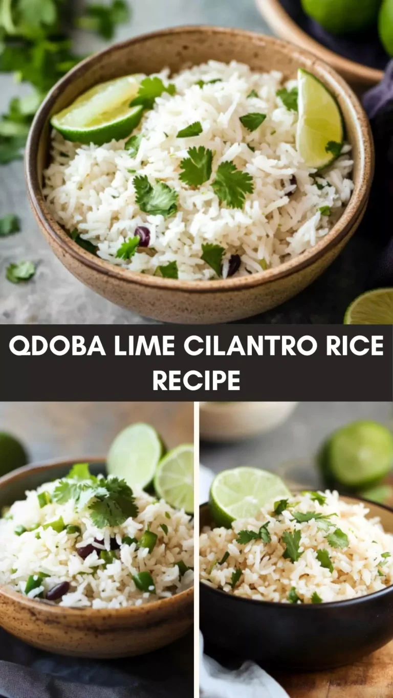 Qdoba Lime Cilantro Rice Recipe - Culinary Chase