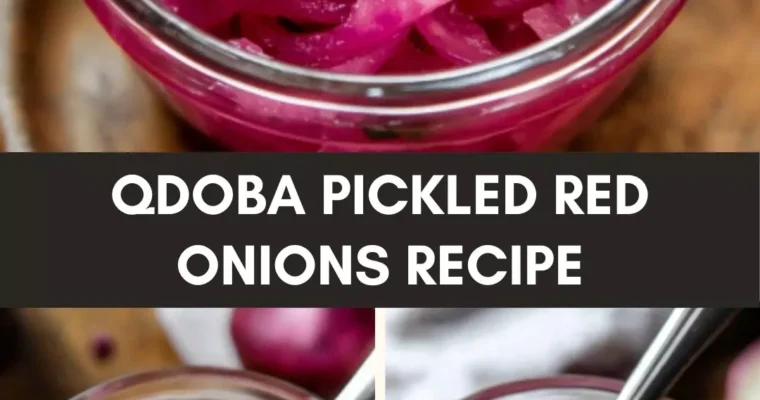 Qdoba Pickled Red Onions Recipe – Culinary Chase