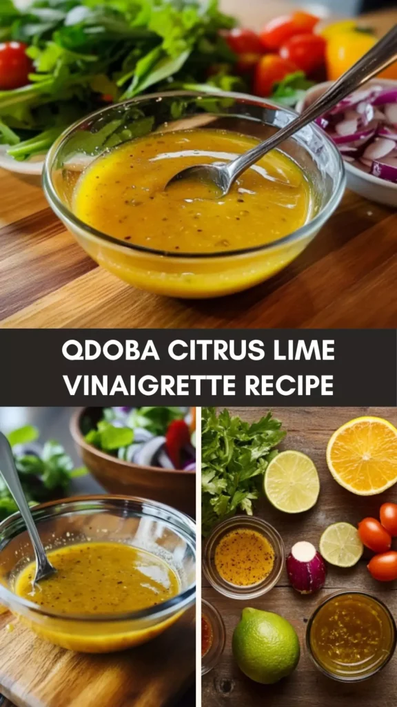 Best Qdoba Citrus Lime Vinaigrette Recipe
