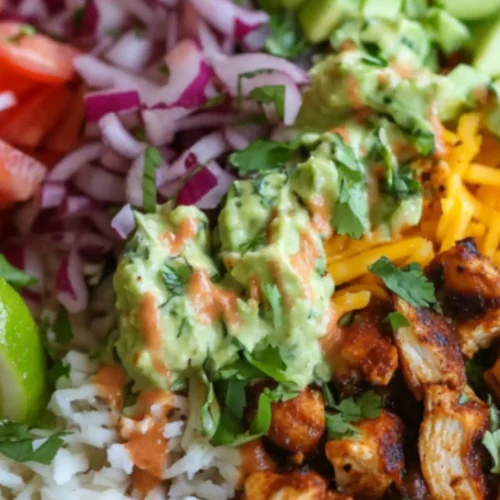 Easy Qdoba Chicken Burrito Bowl Recipe