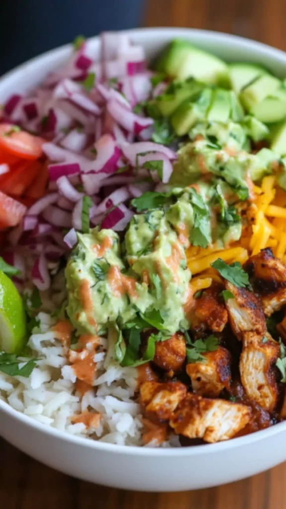 Easy Qdoba Chicken Burrito Bowl Recipe
