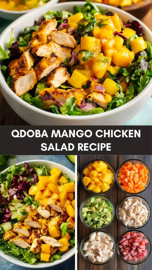 Best Qdoba Mango Chicken Salad Recipe
