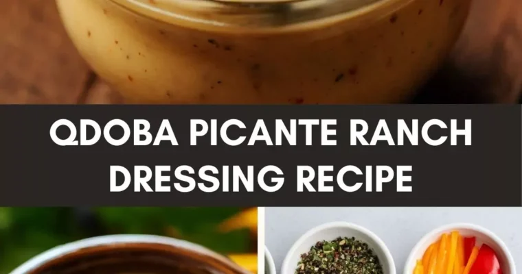 Qdoba Picante Ranch Dressing Recipe – Culinary Chase