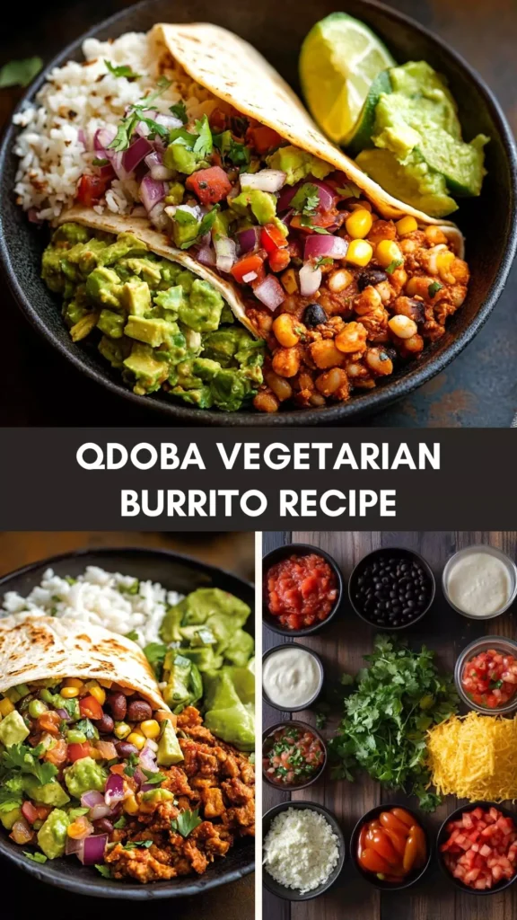 Best Qdoba Vegetarian Burrito Recipe
