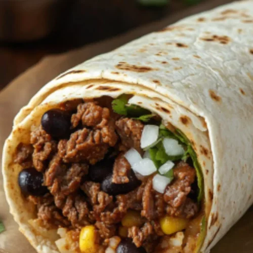 Easy Qdoba Beef Burrito Recipe