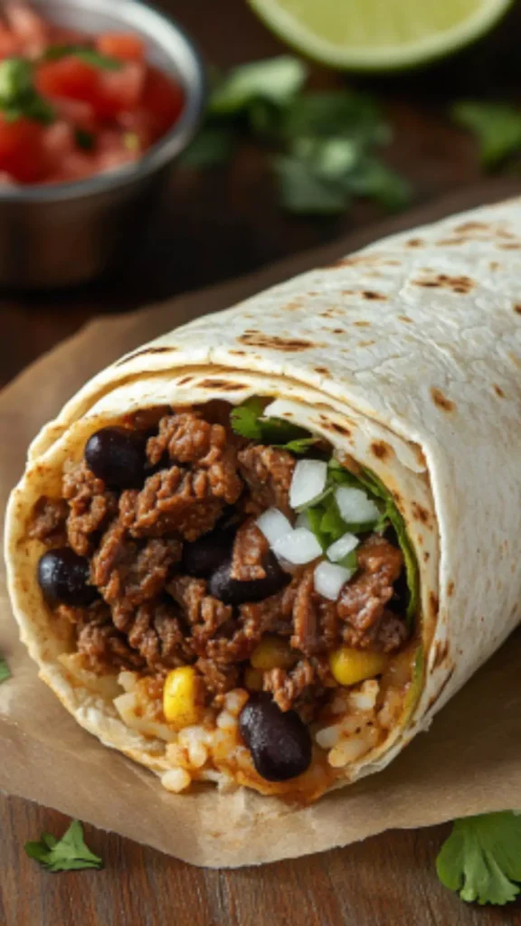 Easy Qdoba Beef Burrito Recipe