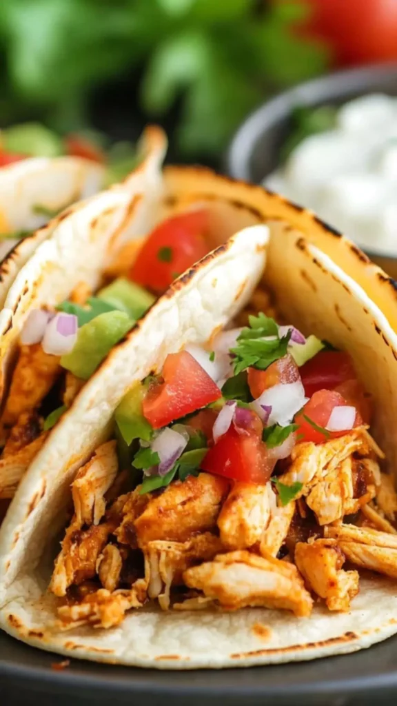 Easy Qdoba Chicken Tacos Recipe
