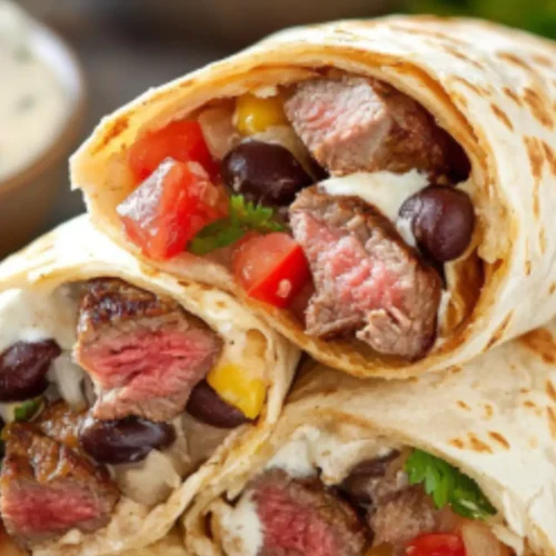 Easy Qdoba Steak Burrito Recipe