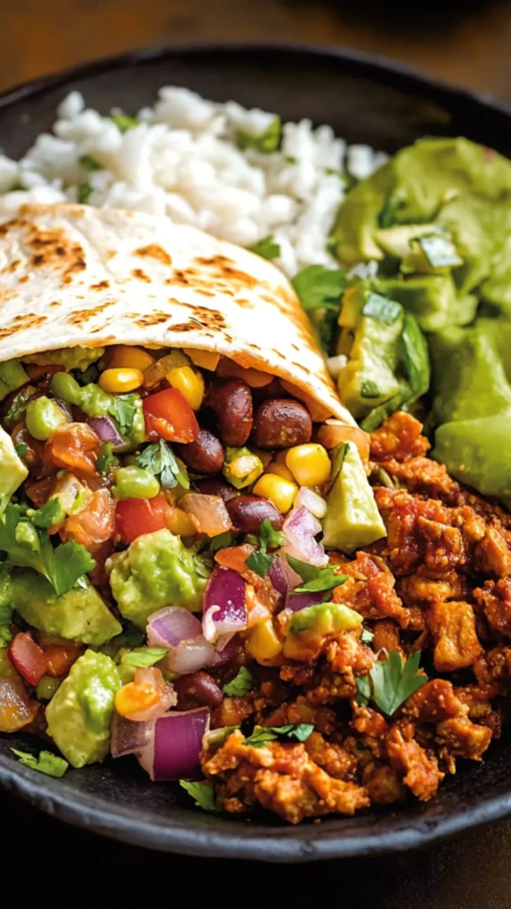 Easy Qdoba Vegetarian Burrito Recipe
