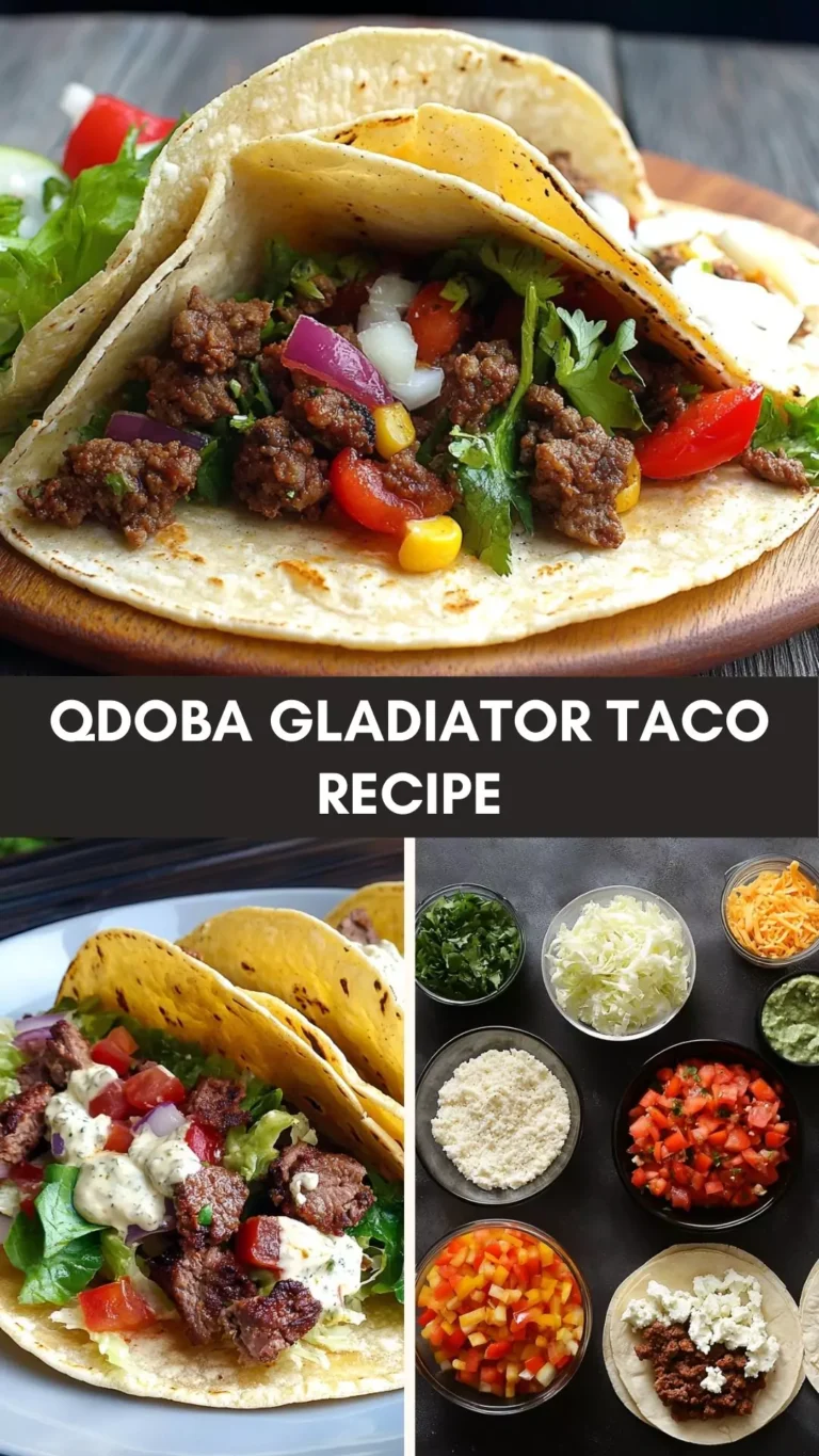 Qdoba Gladiator Taco Recipe – Culinary Chase