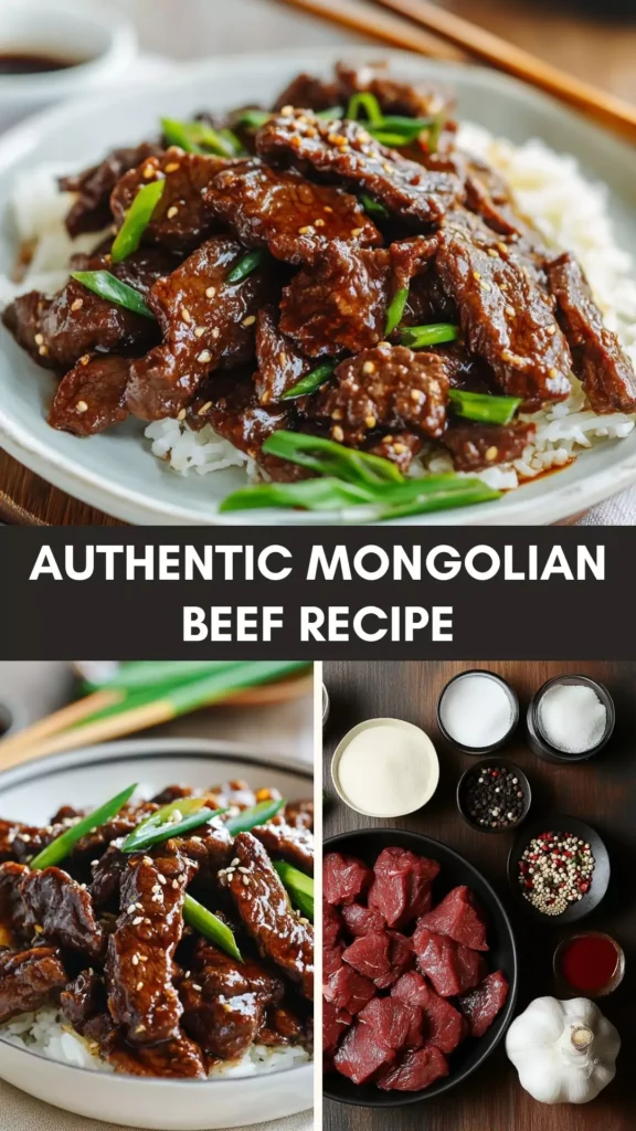 Best Authentic Mongolian Beef Recipe
