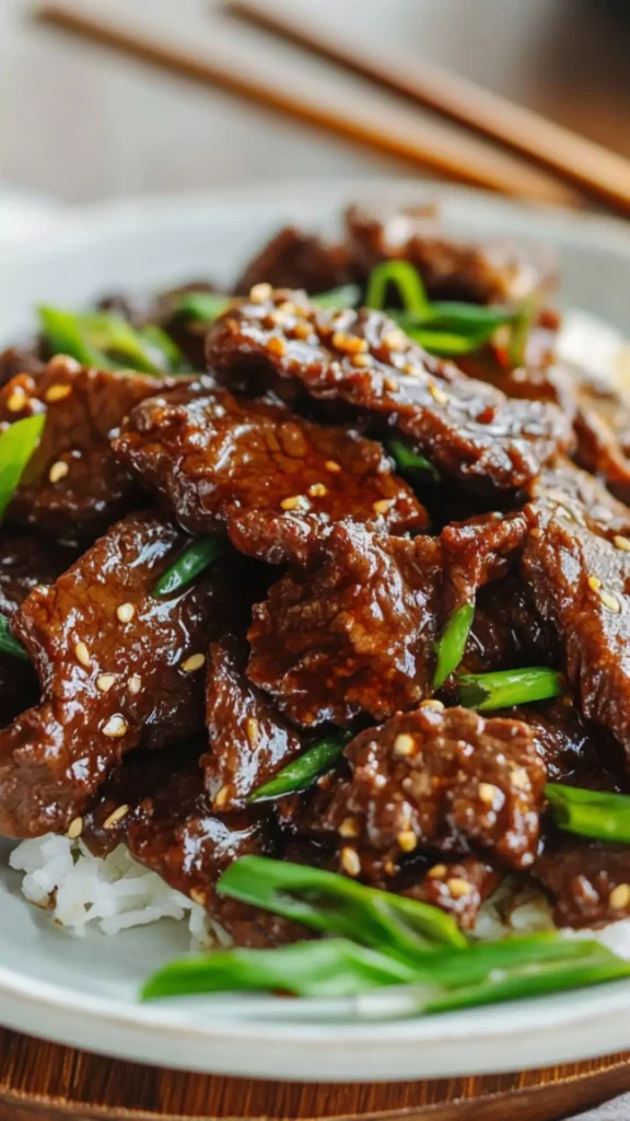Easy Authentic Mongolian Beef Recipe
