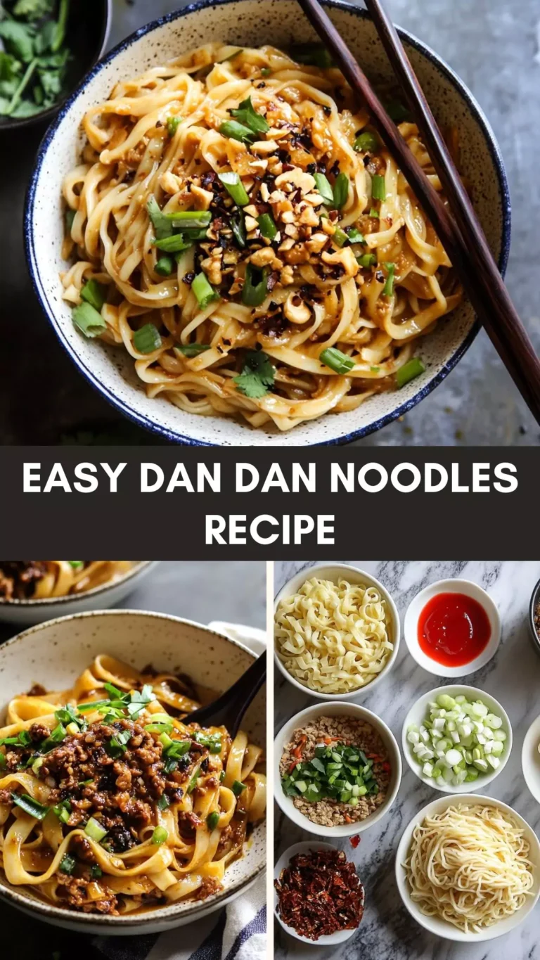 Easy Dan Dan Noodles Recipe – Culinary Chase