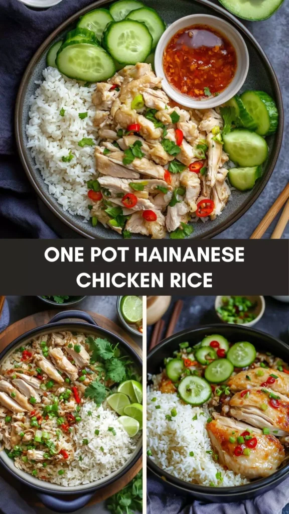 Best One Pot Hainanese Chicken Rice Best One Pot Hainanese Chicken Rice