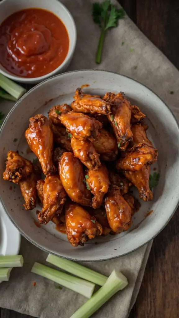 Air Fryer Buffalo Wings copycat Recipe Air Fryer Buffalo Wings copycat Recipe