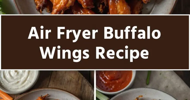 Air Fryer Buffalo Wings Recipe – Culinary Chase