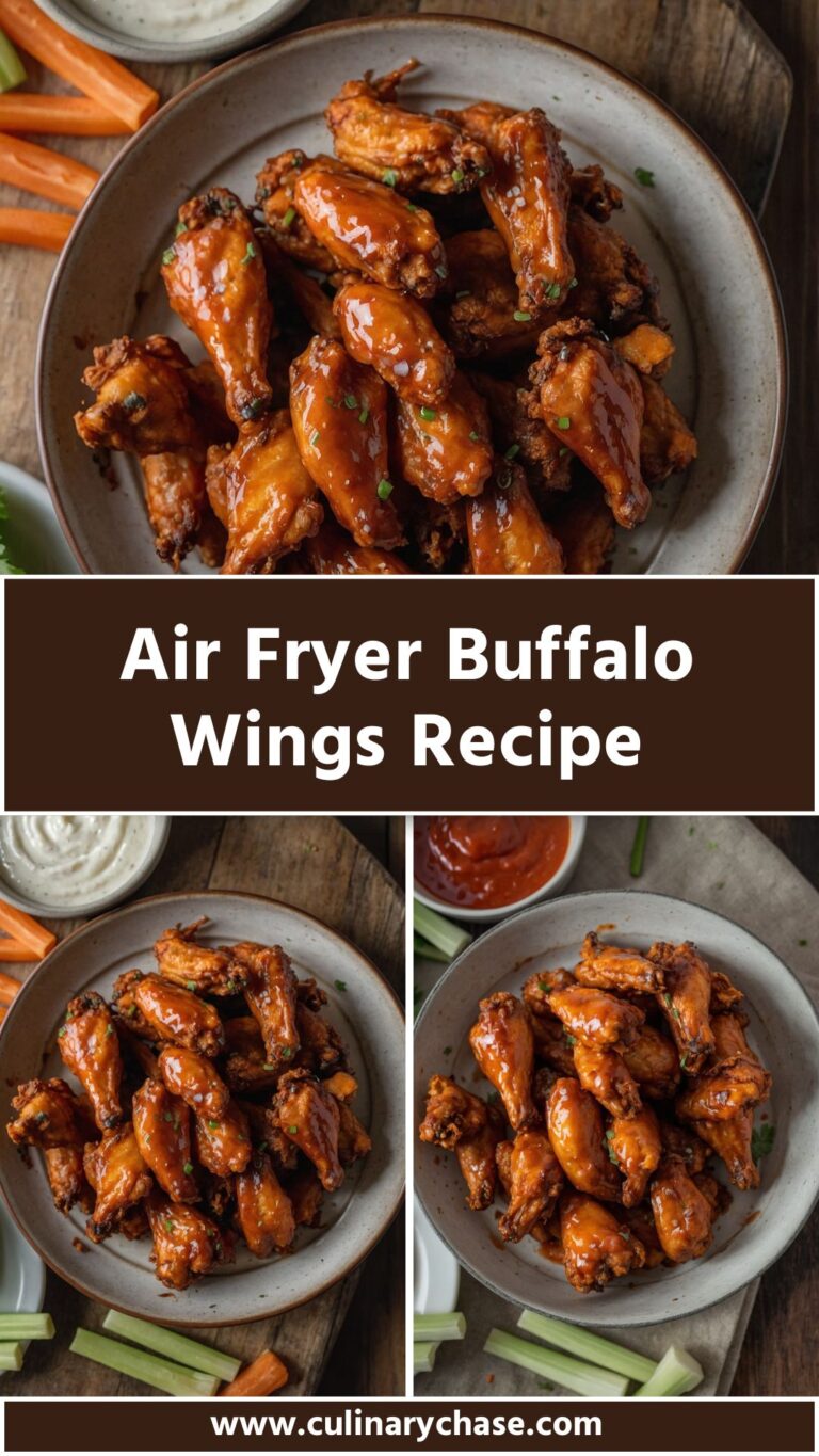 Air Fryer Buffalo Wings Recipe - Culinary Chase