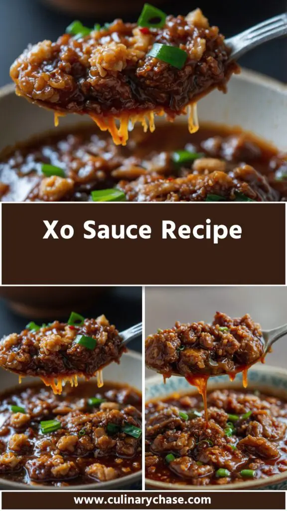 Xo Sauce Recipe