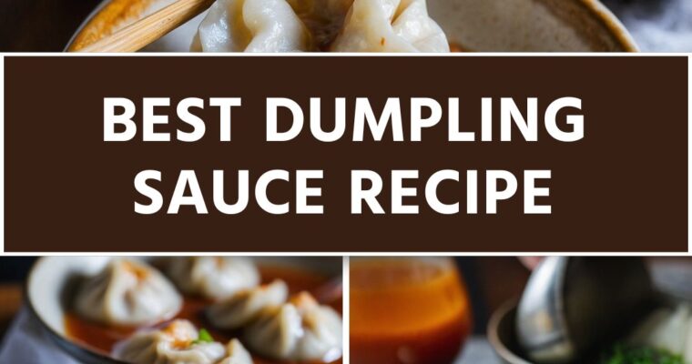 The Best Dumpling Sauce – Culinary Chase