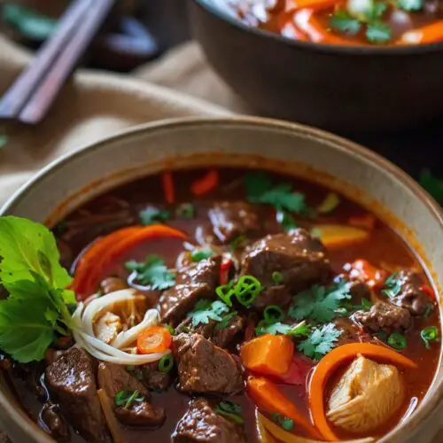 how to make bo kho spicy vietnamese beef stew recipe