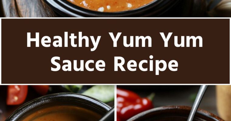 Healthy Yum Yum Sauce Recipe – Culinary Chase