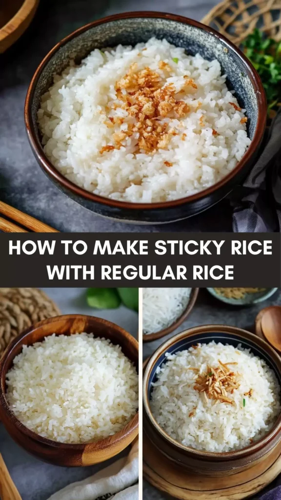 How To Make Sticky Rice With Regular Rice How To Make Sticky Rice With Regular Rice