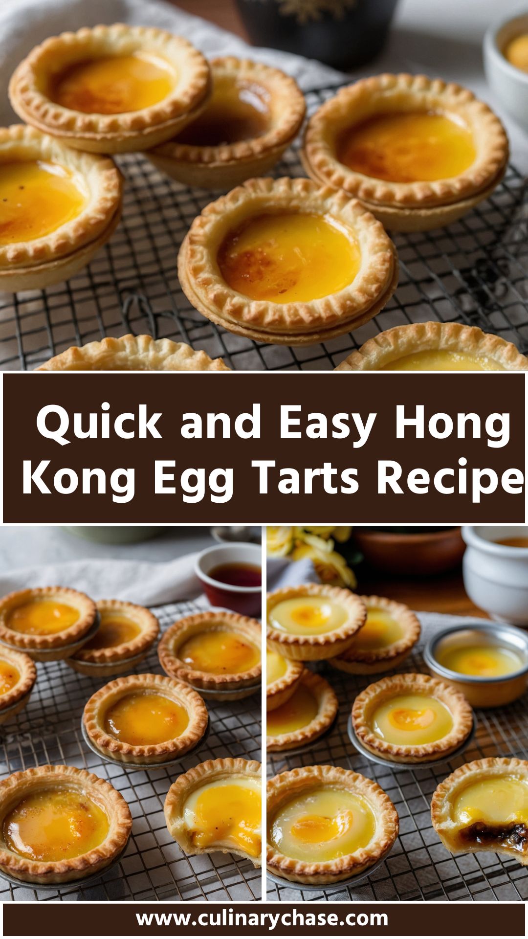 Quick and Easy Hong Kong Egg Tarts Recipe – Culinary Chase