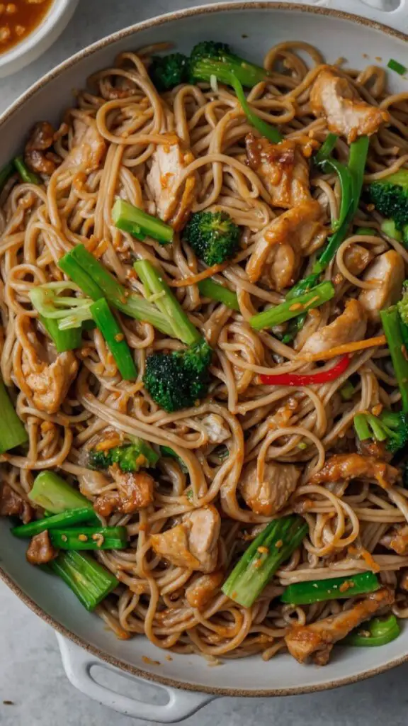 how to make simple chicken lo mein recipe how to make simple chicken lo mein recipe