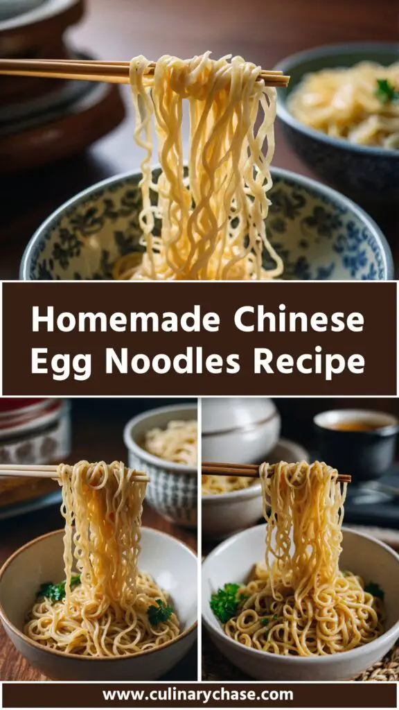 Homemade Chinese Egg Noodles Recipe Homemade Chinese Egg Noodles Recipe