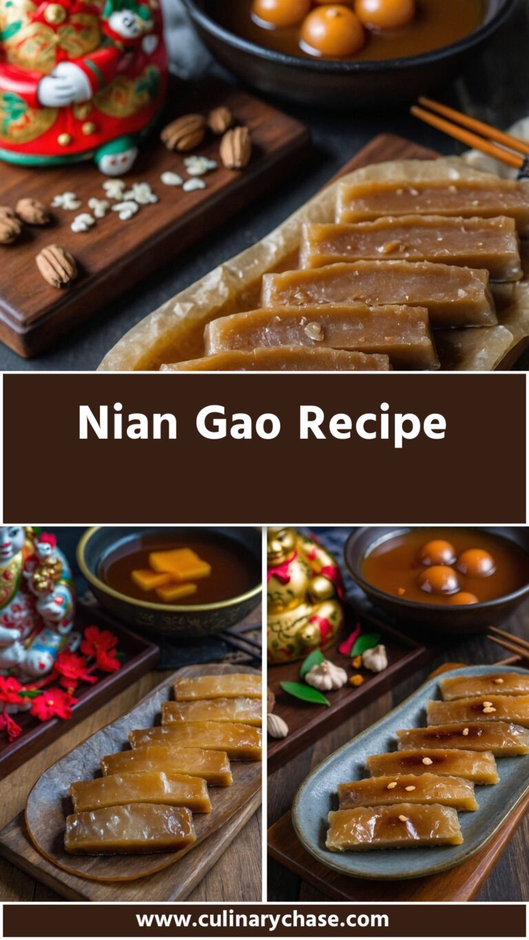 Nian Gao Recipe  - Culinary Chase