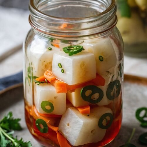 How to make Pickled Daikon Recipe