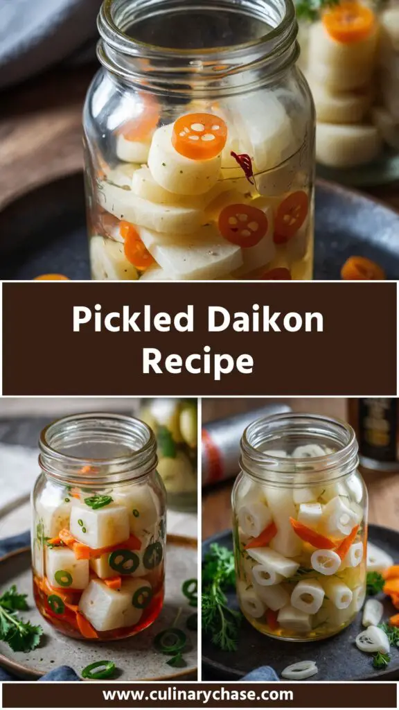 Pickled Daikon Recipe Pickled Daikon Recipe