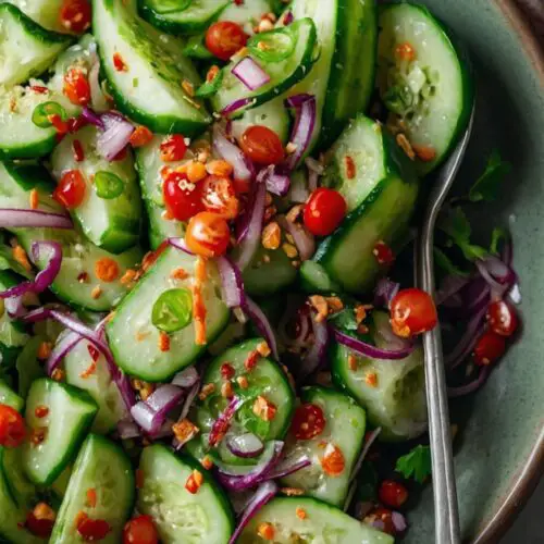 How to make Smashed Asian Cucumber Salad Recipe