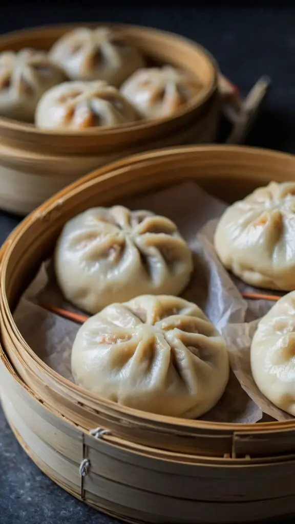 How to make Steamed Pork Buns Baozi Recipe