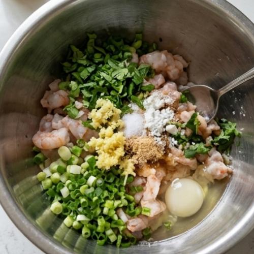 Step 2: Create the Shrimp Mixture