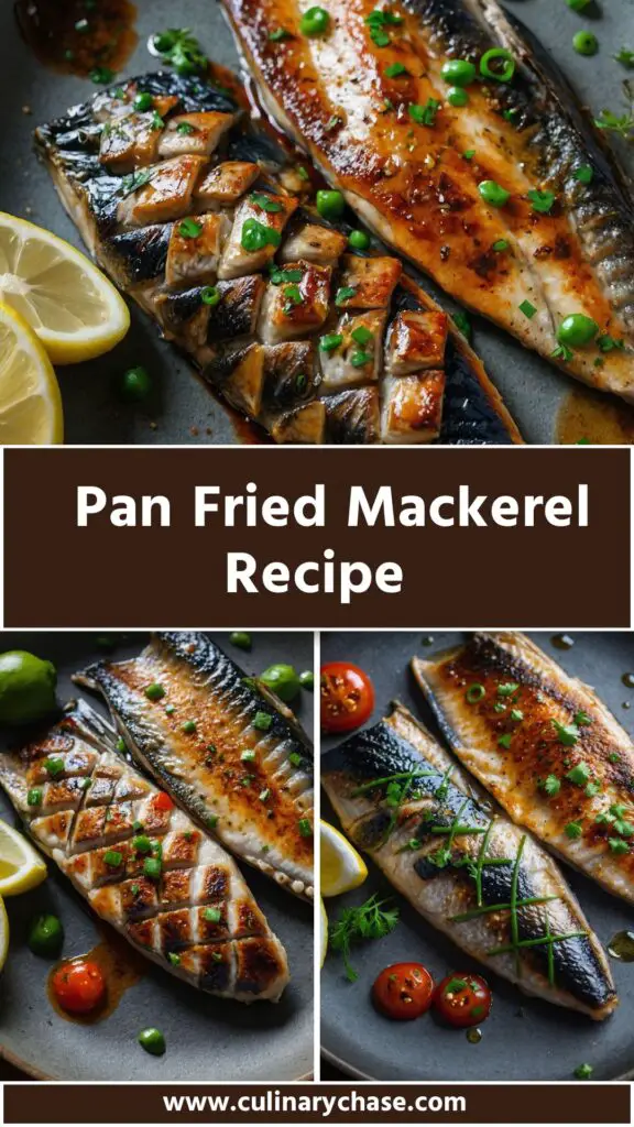Mackerel  Pan Fried Recipe