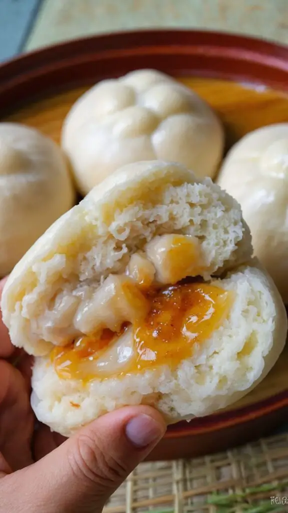 Nai Wong Bao Custard Buns copycat recipe