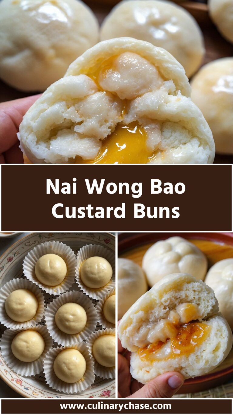 Nai Wong Bao Custard Buns - Culinary Chase